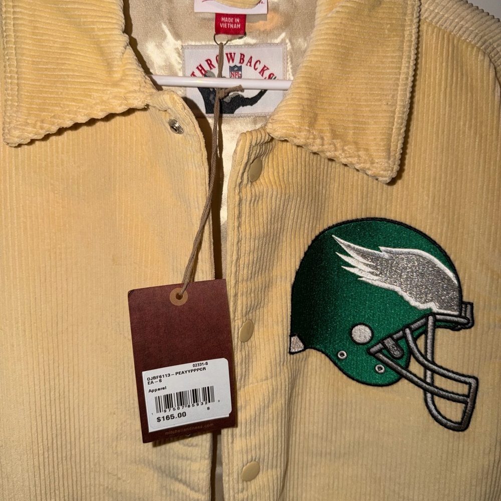 Mitchell & Ness Corduroy PHL Eagles Jacket - Picture 4 of 6